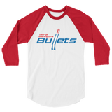 Washington's Bullets 3/4 sleeve raglan shirt