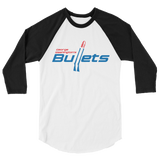 Washington's Bullets 3/4 sleeve raglan shirt