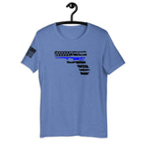 The thin blue line Short-Sleeve Unisex T-Shirt